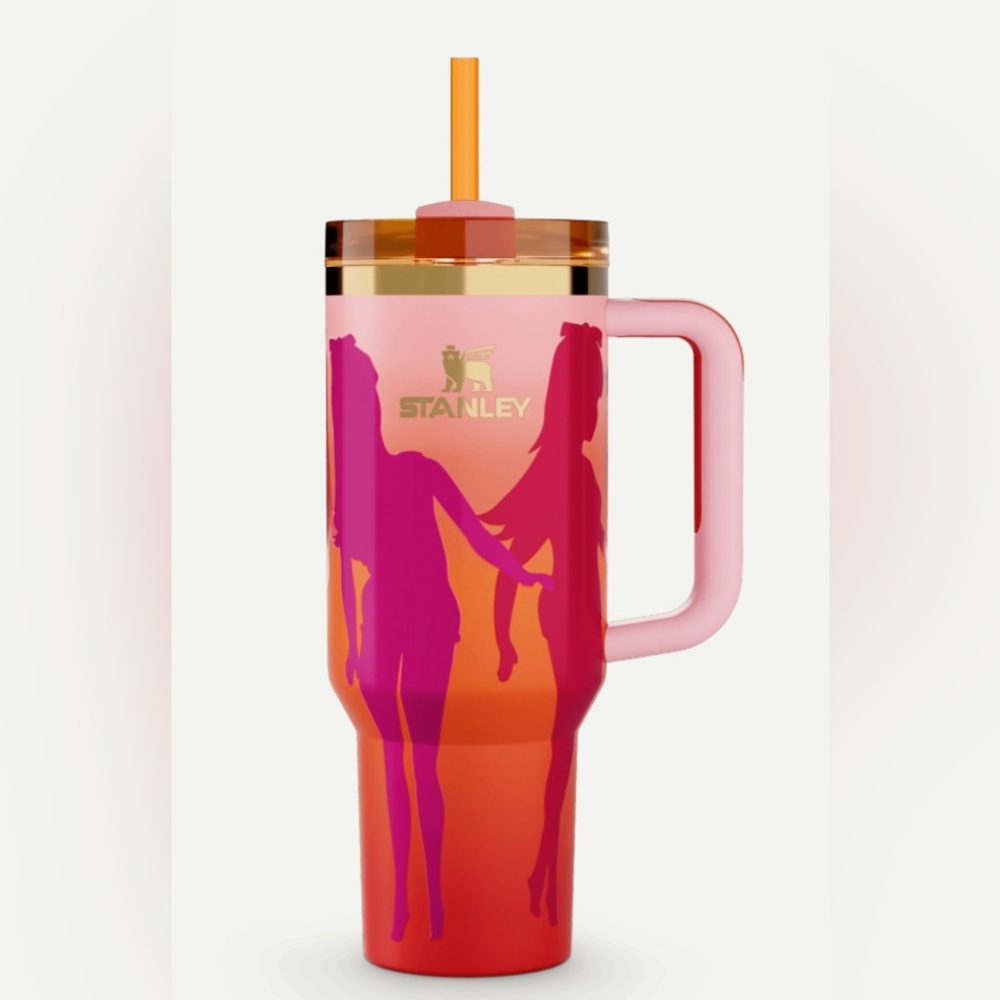 Stanley X Barbie Twist ‘N Turn FLOWSTATE H2.0 40 oz Pink Tumbler BNIB - Picture 2 of 15